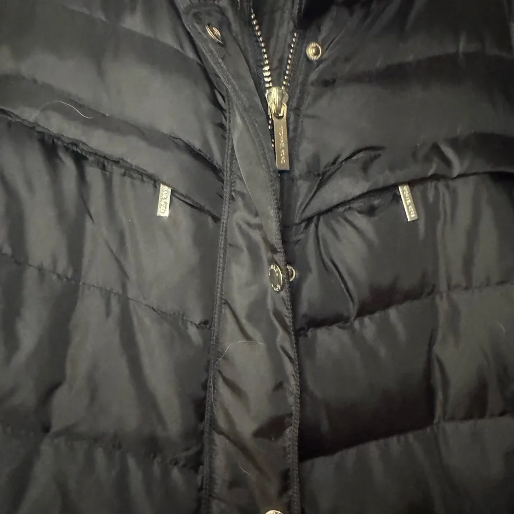 Michael Kors Black Puffer Down Jacket Size L